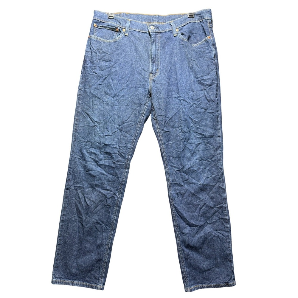 Levi's 541 Athletic Taper Jeans Mens 38x32 Blue Denim Stretch 18181-0897